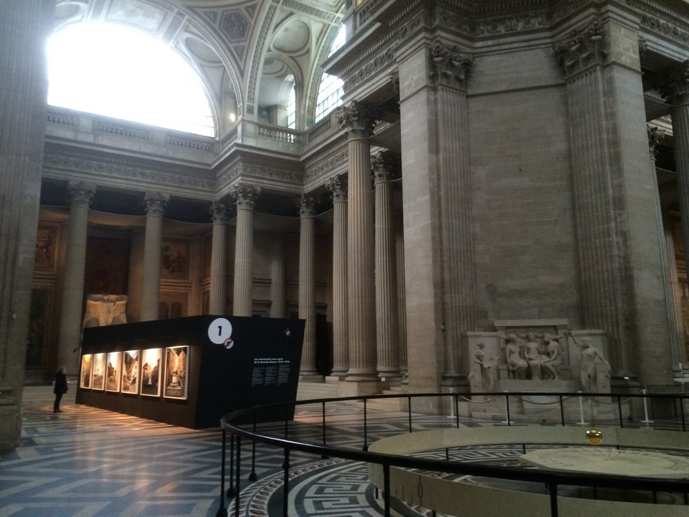 Exposition au Panthéon