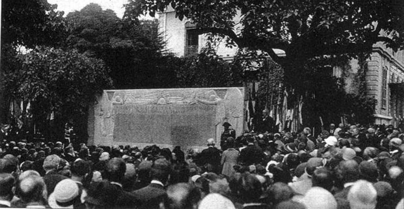 Genève, monument aux morts, inauguration en 1924